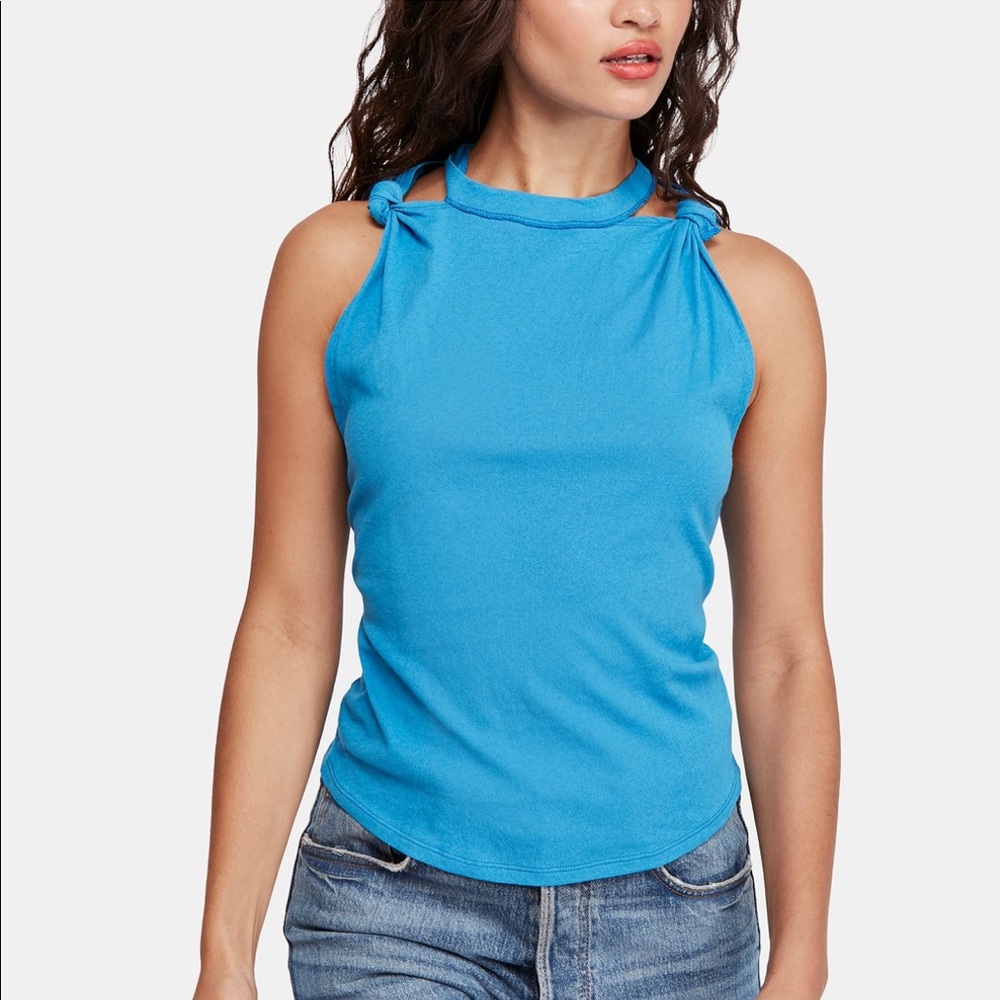 NWT Free People The Twist Cotton Tank Top S